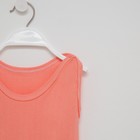 Ползунки длинные, цвет коралл, рост 74 см - фото 49593970