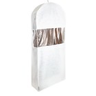Чехол для шуб Lux «Санторини», длинный, 130х60х18 см, цвет белый - Фото 1