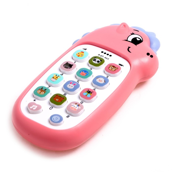 Музыкальная игрушка «Любимый единорог», звук, цвет розовый - фото 1882370780
