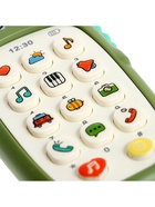 Музыкальный телефон детский «Милый дракончик», звук, цвет зелёный - Фото 7