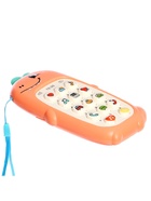 Музыкальный телефон детский «Милый дракончик», звук, цвет оранжевый - Фото 6