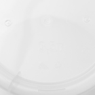 Горшок для орхидей с поддоном, 3.5 л, пластиковый, прозрачный - Фото 5