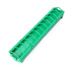 Кормушка-поилка для бройлеров, 24 ячейки, лотковая, пластик, цвет зелёный - Фото 2