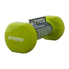 Гантель виниловая Atemi AD0515, чугун, 1, 5 кг - Фото 1