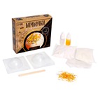 Набор для творчества. Бомбочки для ванны своими руками с цветками календулы - фото 25430918