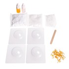 Набор для творчества. Бомбочки для ванны своими руками с цветками календулы - фото 25430919