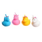 Мялка «Единорог» с пастой, цвета МИКС - фото 35187875