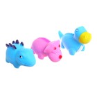 Мялка «Динозавр» с пастой, цвета МИКС 7642338