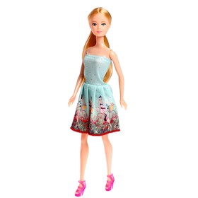 Кукла-модель «Стефания» в платье, МИКС