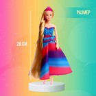 Кукла-модель «Елена» шарнирная, в пышном платье, с аксессуарами, МИКС - фото 6566743
