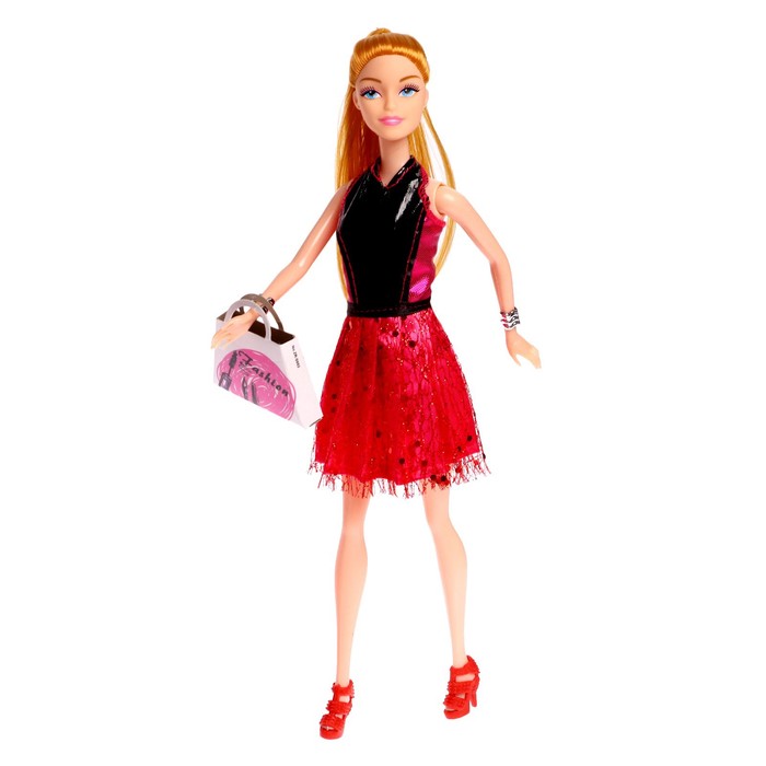 Кукла-модель «Мария» в платье, с аксессуарами, МИКС 53405