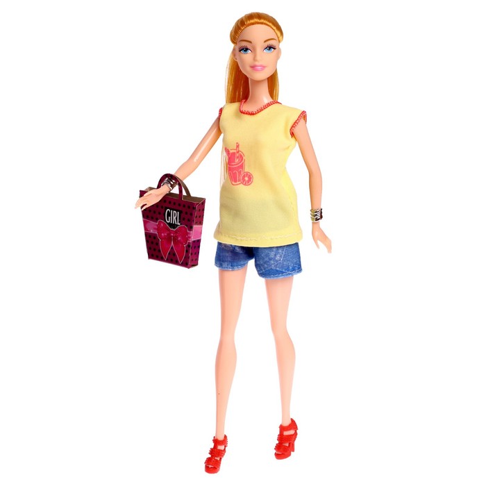 Кукла-модель «Мария» в платье, с аксессуарами, МИКС 53405