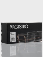 Менажница Magistro «Званый прием», 2 секции, 250 мл, 21.5×9.5×6 см, стекло, прозрачная, форма ручек МИКС, золотистая - Фото 11