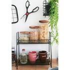 Сахарница Magistro «Дафна», 400 мл, 9×10.5 см, с деревянной крышкой, стекло, прозрачная - Фото 4