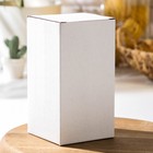 Банка стеклянная для сыпучих продуктов с деревянной крышкой Magistro «Дафна», 700 мл, 9×15 см - Фото 3