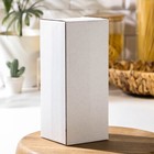 Банка стеклянная для хранения сыпучих продуктов Magistro «Дафна», 1 л, 9×20 см, с деревянной крышкой - Фото 3