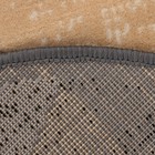 Ковер «Мокко», овальный, 60х110 см, джут 7441466