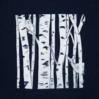 Футболка мужская MINAKU "Береза" цвет тёмно-синий, р-р 48 7452130