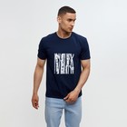 Футболка мужская MINAKU "Береза" цвет тёмно-синий, р-р 48 7452130