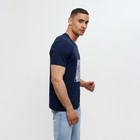 Футболка мужская MINAKU "Береза" цвет тёмно-синий, р-р 56 7452134