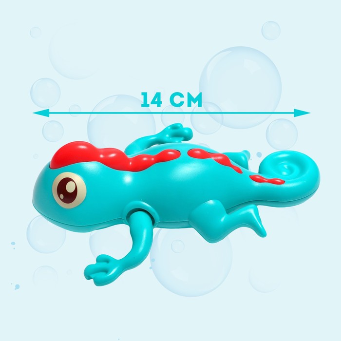 Игрушка заводная «Тритон», водоплавающая, цвета МИКС - фото 1889757458