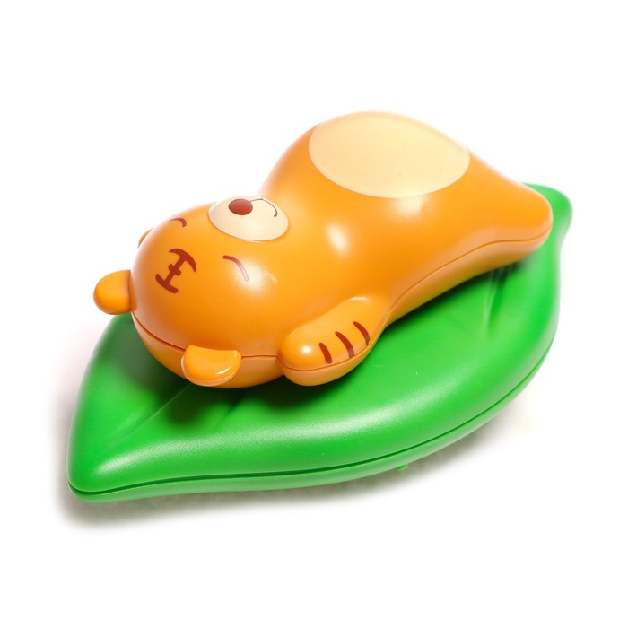 Игрушка заводная, водоплавающая «Мишка», цвета МИКС - фото 1889757464