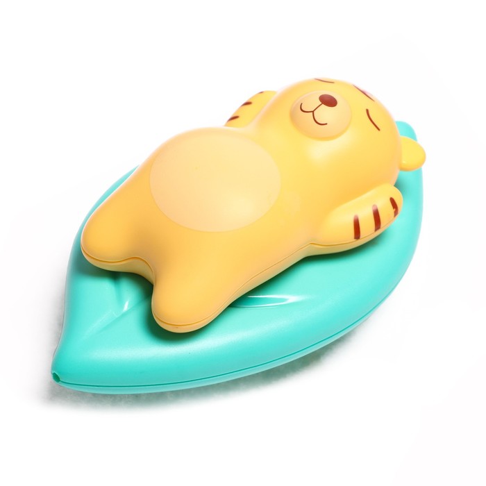 Игрушка заводная, водоплавающая «Мишка», цвета МИКС - фото 1889757466