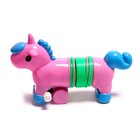 Игрушка заводная «Единорог-пружинка», цвета МИКС - фото 24286611