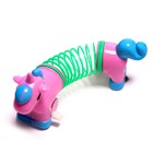 Игрушка заводная «Единорог-пружинка», цвета МИКС - фото 24286613