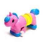 Игрушка заводная «Единорог-пружинка», цвета МИКС - фото 24286614