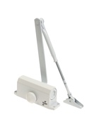 УЦЕНКА Доводчик дверной ТУНДРА D40WW, до 40 кг, белый 7795157