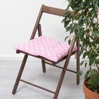 Сидушка на стул «Доляна. Капкейк» (вид 2), 42×42×7 см, 100% хлопок, 165 г/м² - Фото 1