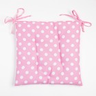 Сидушка на стул «Доляна. Капкейк» (вид 2), 42×42×7 см, 100% хлопок, 165 г/м² - Фото 2