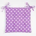 Сидушка на стул «Доляна. Спелая смородина», 42×42×7 см, 100% хлопок, 165 г/м² - Фото 2