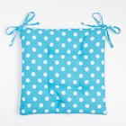 Сидушка на стул «Доляна. Лесная голубика» (вид 2), 42×42×7 см, 100% хлопок, 165 г/м² - Фото 2