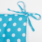 Сидушка на стул «Доляна. Лесная голубика» (вид 2), 42×42×7 см, 100% хлопок, 165 г/м² - Фото 3