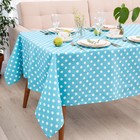 Скатерть Доляна «Лесная голубика» 150х110 см, 100% хлопок - фото 59777163