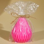 Свеча формовая "Оригами", розовая - Фото 2