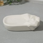 Мыльница «Белая», 12×8.5 см - Фото 3