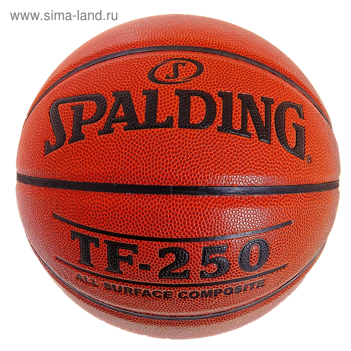 Мяч баскетбольный Spalding TF-250 All Surface, 74-531z, размер 7 - Фото 1