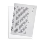 Папка-уголок, А5, 180 мкм, Calligrata, прозрачная, бесцветная - Фото 2