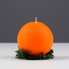 Свеча новогодняя "Апельсин средний" - Фото 2