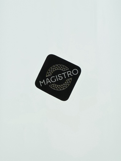 Бокал для шампанского Magistro «Дарио», 180 мл, 5×27.5 см, стекло, бирюзовый