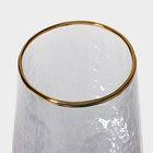 Бокалы для шампанского Magistro «Дарио», 180 мл, 7×27.5 см, набор 2 шт., стекло, графитовые - Фото 7