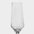 Набор бокалов из стекла для шампанского Magistro «Дарио», 180 мл, 7×27,5 см, 2 шт - Фото 4