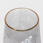 Бокалы для вина Magistro «Дарио», 500 мл, 10×25 см, стекло, набор 2 шт., графитовые - Фото 6