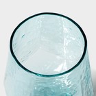 Набор бокалов из стекла для вина Magistro «Дарио», 500 мл, 7,3×25 см, 2 шт, цвет изумрудный - Фото 7