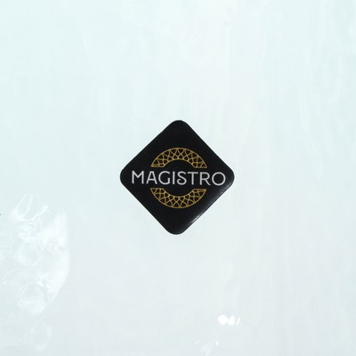 Набор бокалов для вина Magistro «Дарио», 500 мл, 10×25 см, набор 2 шт., стекло, тиффани