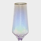 Бокалы для шампанского Magistro «Дарио», 180 мл, 7×27.5 см, набор 6 шт., стекло, перламутровые - Фото 4