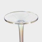 Бокалы для шампанского Magistro «Дарио», 180 мл, 7×27.5 см, набор 6 шт., стекло, перламутровые - Фото 6